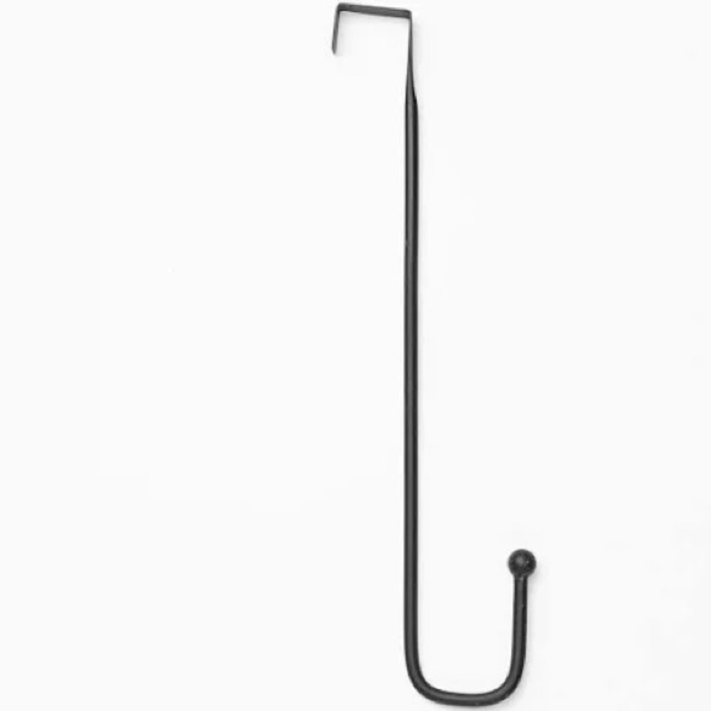 NWT Studio McGee Black Metal Wreath Hook for Door